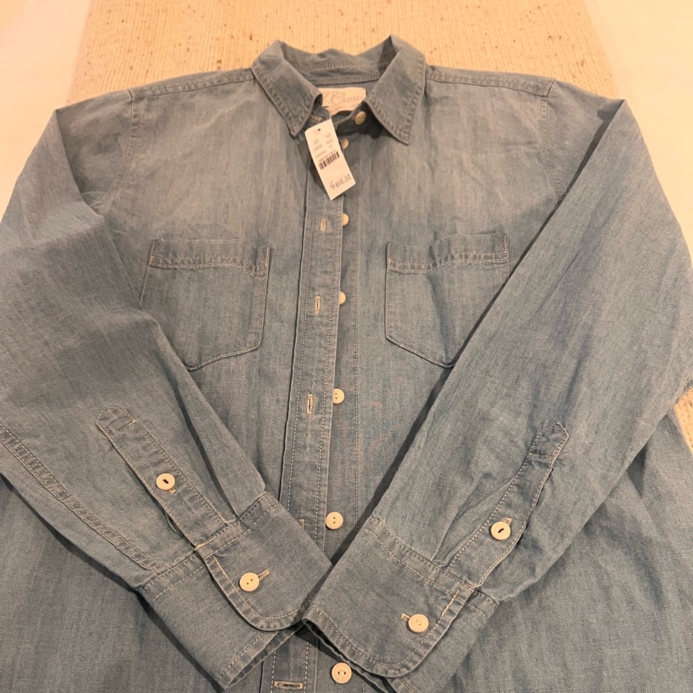 Blue Denim Shirt.